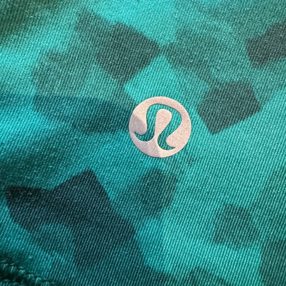Lululemon Teal Patterned Activewear